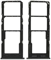 Części serwisowe do telefonów - SZUFLADKA TACKA KARTY DO SAMSUNG M23 5G M236B CZARNY - miniaturka - grafika 1