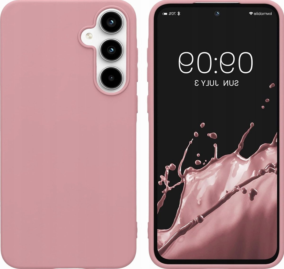 ETUI 30G SILIKON OBUDOWA OCHRONNA TELEFON ELASTYCZNA MIĘKKA SMUKŁA RÓŻ