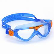 Pływanie - Aqua Sphere Okulary pływackie dla dzieci VISTA niebieski - miniaturka - grafika 1