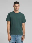 Koszulki męskie - t-shirt mężczyzna replay m3015.2660 135 bottle green - miniaturka - grafika 1