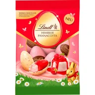 Bombonierki i czekoladki - LINDT Himbeer panna cotta praliny z nadzieniem malinowym 90g 5 szt - miniaturka - grafika 1