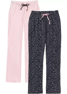 Piżamy damskie - Spodnie piżamowe (2 pary) - bonprix - grafika 1