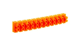 GTV Listwa zaciskowa złączka 12 torowa 4 mm2 LZ-40MM00-00 - Inne akcesoria elektryczne - miniaturka - grafika 2