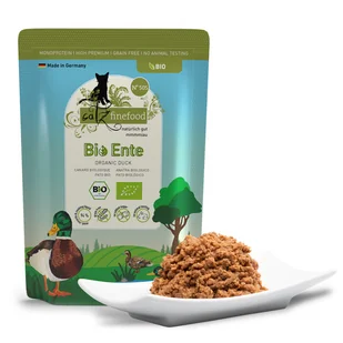 Catz Finefood Bio N.505 Kaczka saszetka 85g - Mokra karma dla kotów - miniaturka - grafika 4