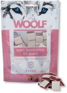 Brit Premium Pies Woolf Soft Sandwich of Duck 100g - Przysmaki dla psów - miniaturka - grafika 2