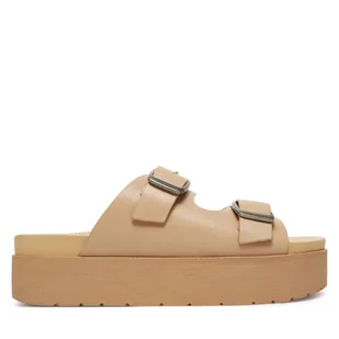 Klapki G-Star Raw RIMA-118915S Beżowy - Klapki i japonki damskie - miniaturka - grafika 1