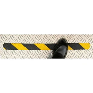 HESKINS Taśmy antypoślizgowe z właściwością kopiowania struktury powierzchni H3406 AL/50/Black-Ye - Wyposażenie miejsc publicznych - miniaturka - grafika 1