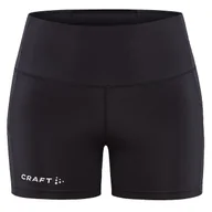 Spodnie sportowe damskie - Szorty damskie Craft W Adv Essence Hot Pants 2 Rozmiar: S / Kolor: czarny - miniaturka - grafika 1