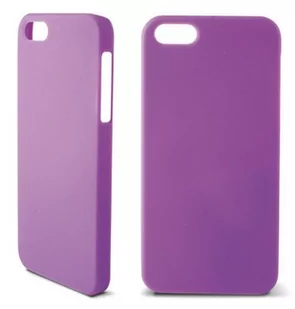 Ksix Etui HARD COVER RUBBER dedykowane do Apple iPhone SE/5S/5 fioletowe B0914CAR05 - Etui i futerały do telefonów - miniaturka - grafika 1