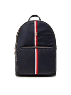 Plecaki - Tommy Hilfiger Plecak Poppy Backpack Corp AW0AW11338 Granatowy - miniaturka - grafika 1