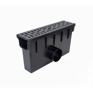 Studzienka zbiorcza krata PP system 1000 x 98 A15 50 x 13,1 x 28 cm MAXPOL - Rynny i akcesoria - miniaturka - grafika 1