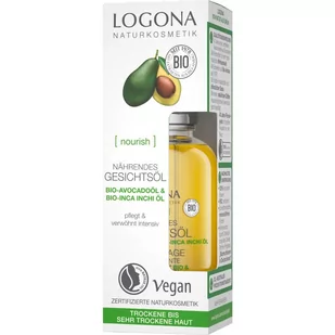 Logona Rewitalizujący olejek do twarzy z bio-awokado i bio-olejem Inca Inchi 173 2626 - Kremy do twarzy - miniaturka - grafika 1