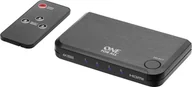 Rozgałęźniki - One For All One for all intelligent HDMI switch SV1632 4K, HDMI switch black, full HD HDMI switch - miniaturka - grafika 1