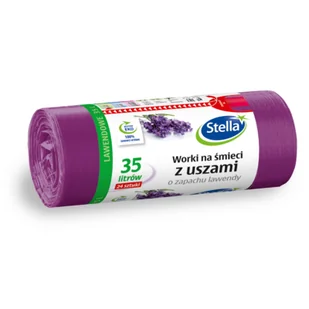 Worki na śmieci z uszami lawenda 35 l 24 sztuki - Worki na śmieci - miniaturka - grafika 1