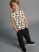 Piżamy chłopięce - Sinsay - Podkoszulek 2 pack Batman - biały - miniaturka - grafika 1