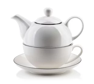 SIMPLE Dzbanek z filiżanką Tea for One - Dzbanki i imbryki - miniaturka - grafika 1