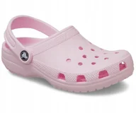Buty dla dziewczynek - Crocs Classic Clog Kids 206991-6ZW Różowe 30/31 - miniaturka - grafika 1