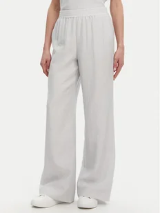 Calvin Klein Spodnie materiałowe K20K208173 Błękitny Regular Fit - Spodnie damskie - miniaturka - grafika 1