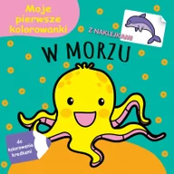 Kolorowanki, wyklejanki - Moje pierwsze kolorowanki. W morzu - miniaturka - grafika 1