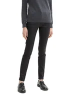 Spodenki damskie - Tom Tailor Dżinsy - Skinny fit - w kolorze czarnym - miniaturka - grafika 1