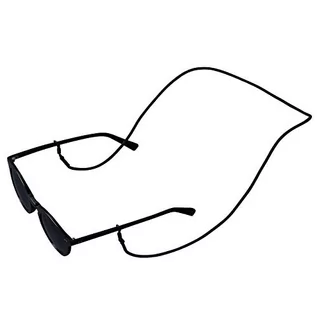 Akcesoria do okularów - KNOK Pasek na okulary unisex, czarny, 68 cm - grafika 1