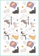 Zabawki kreatywne - Tatuaże tymczasowe, zmywalne, urocze koty,  format arkusz A4 - miniaturka - grafika 1