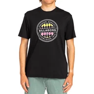Koszulki męskie - Męska Koszulka z krótkim rękawem BILLABONG ROTOR FILL TEES EBYZT00105-BLK – Czarny - miniaturka - grafika 1