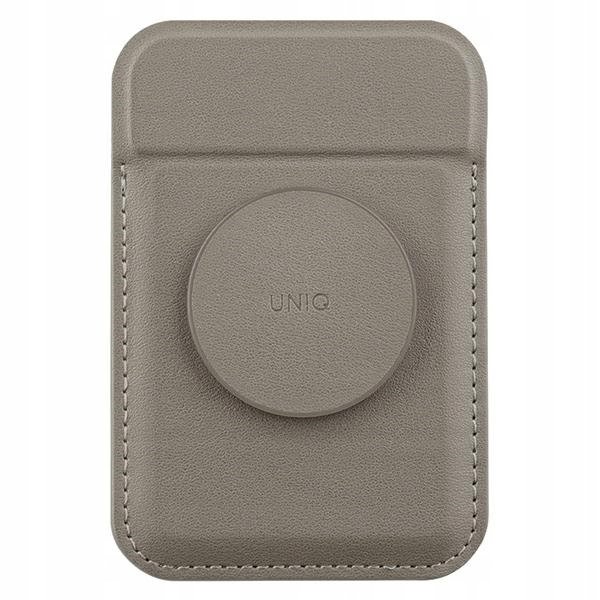 Portfel magnetyczny do iPhone Uniq Flixa MagSafe Szary