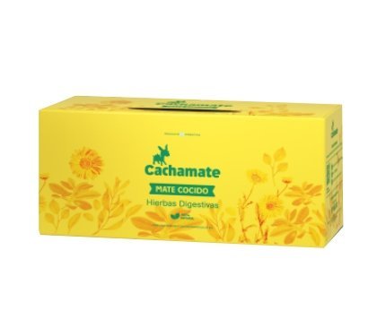 Yerba Mate Cachamate Hierbas Digestivas 25x3g Saszetki Cocido