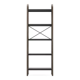 Czarny regał w dekorze orzecha 61x170 cm Bellwood – Umbra - Regały - miniaturka - grafika 1