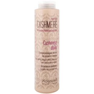Kosswell Cashmere nr.4 daily, kaszmirowy szampon po keratynowym prostowaniu, bez SLS, 250ml - Szampony do włosów - miniaturka - grafika 1