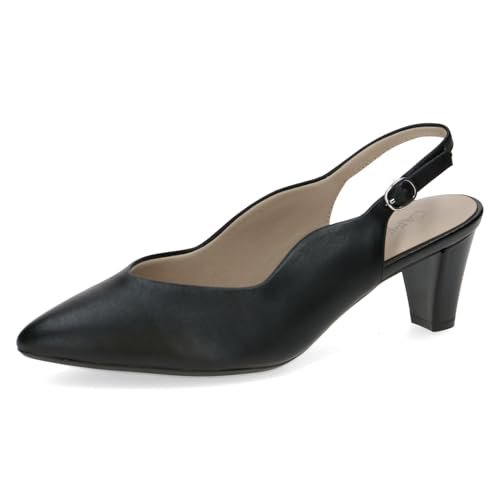 CAPRICE Damskie czółenka 9-29603-44, Black Nappa, 38 EU