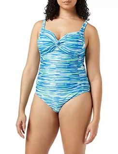 Stroje kąpielowe - Regatta Jednoczęściowy kostium Sakari kostium kąpielowy, pejzaż morski pociągnięcie pędzla, 8 - grafika 1