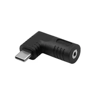 Adaptery i przejściówki - Przejściówka do laptopa AK-ND-D15 2.5 x 0.7 mm / USB-C - miniaturka - grafika 1