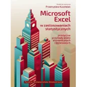Książki o programowaniu - PWE Microsoft Excel w zastosowaniach statystycznych Praktyczne przykłady analiz ekonomicznych i biznesowych - miniaturka - grafika 1