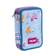 Piórniki - Piórnik 2 poz z wyposażeniem Roller MILAN - miniaturka - grafika 1