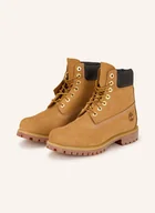 Botki damskie - Timberland Botki Sznurowane Premium 6 Inch braun - miniaturka - grafika 1