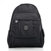 Plecaki - MAŁY CZARNY PLECAK DAMSKI SP-10-BL - miniaturka - grafika 1