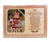 Ramki na zdjęcia - Ramka na zdjęcie IGOR urodziny imieniny prezent - miniaturka - grafika 1