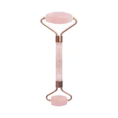 Pozostałe akcesoria do makijażu - Manybeauty, Zestaw kwarcowy roller z płytką gua sha do masażu twarzy - miniaturka - grafika 1