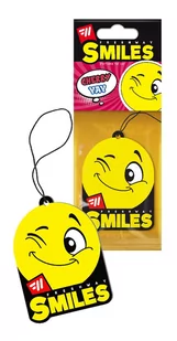 CHERRY | FRESHWAY Smiles Dry - zawieszka - Zapachy samochodowe - miniaturka - grafika 1