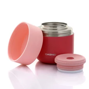 Casno, termos obiadowy, Kea, różowy, 550 ml - Termosy - miniaturka - grafika 1
