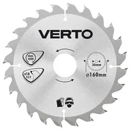 Akcesoria do elektronarzędzi - VERTO Tarcza do pilarki, widiowa, 160 x 30 mm, 18 zębów - miniaturka - grafika 1