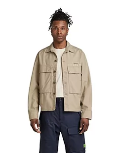 G-STAR RAW Męska kurtka Pocketony Service, beżowy (Tree House C960-c941), XS - Kurtki męskie - miniaturka - grafika 1