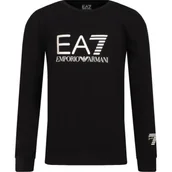 Bluzy dla dziewczynek - EA7 Bluza | Regular Fit - miniaturka - grafika 1