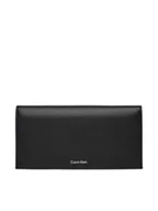 Portfele - Calvin Klein Portfel damski Ck Narrate Large Origami Wallet K60K613004 Czarny - miniaturka - grafika 1