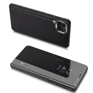 Clear View Case futerał etui z klapką Samsung Galaxy M53 5G czarny - Etui i futerały do telefonów - miniaturka - grafika 1