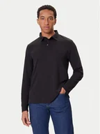 Koszulki męskie - Calvin Klein Polo LV040EM909 Czarny Regular Fit - miniaturka - grafika 1