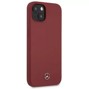 Mercedes MEHCP13MSILRE iPhone 13 6,1" czerwony/red hardcase Silicone Line - Etui i futerały do telefonów - miniaturka - grafika 4
