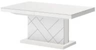Ławy i stoliki kawowe - Rozkładana ława kaszmir + biały- H9-W14 - miniaturka - grafika 1